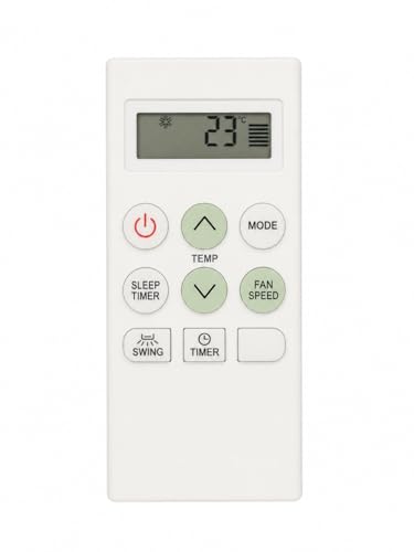 Image of Upix AC Remote No. 114 (No Backlight), Compatible /Replacement for LG AC Remote Control (Exactly Same Remote Will Only Work)