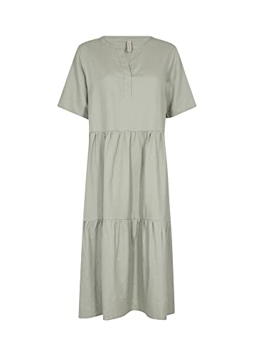 SOYACONCEPT Damen SC-INA 21 Kleid, Shadow Grün, M