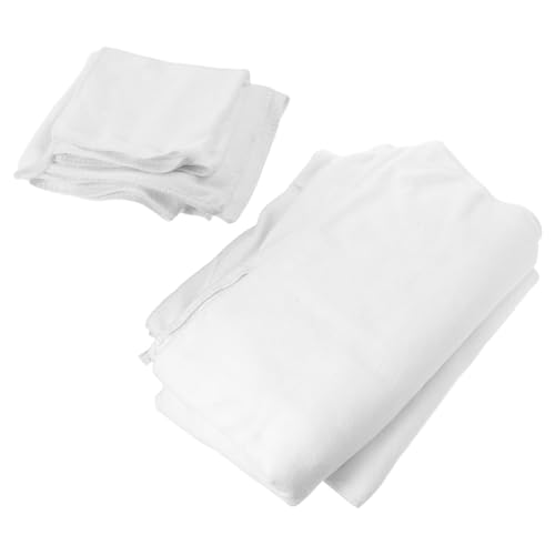 Toallas de baño de algodón blanco altamente absorbentes y suaves 2