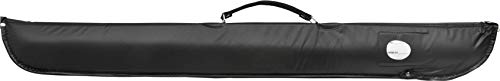 Casemaster Billiard/Pool Cue Soft Vinyl Case, Holds 1 Complete 2-Piece Cue (1 Butt/1 Shaft), Black - Thumbnail 2