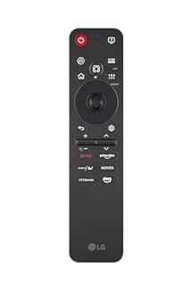 LG Original AI Magic Remote Control for All 2025 LG TVs: OLED, QNED, UHD, LED, LCD (MR25GA) - Compatible with OLED G5, C5, B5, M5, QNED 9M,92A,85A, UA77 + 2024Y, 2023Y, 2022Y