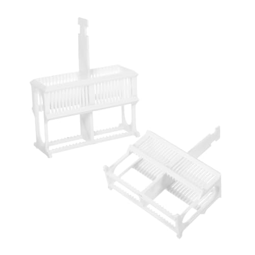 Alipis Microscope Slide Storage Cabinet 24 Slot Plastic Rack Lab Accessory for Slide Display