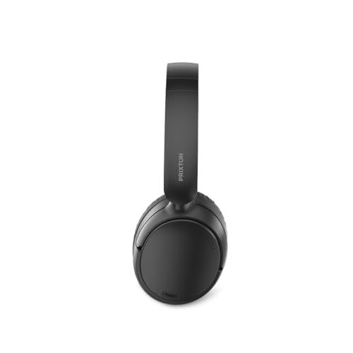 Prixton Casque sans Fil Live Pro, Casque à réduction de Bruit ANC, Noise Cancelling, Casque sans Fil Bluetooth, Pliable, Étui Rond en matériau EVA – Image 6
