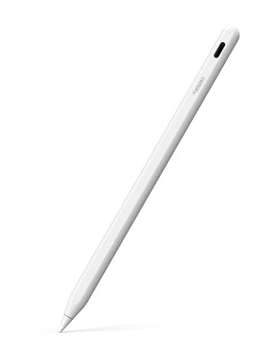 Metapen A8 V4 Lápiz para iPad 2018-2025,Atracción Magnética Mejorada,2X Carga Rápida,Baja Latencia,Pencil para Apple iPad 11 A16/10/9/8/7/6,Pro M4/11/12.9"/13",Air 3/4/5/M2/M3,Mini 5/6/7 A17 Pro
