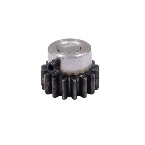 Bevel Gear Pinion Hardware Mechanical 1PCS Durable Convex Gear Pinion 2Module 16Teeth 8mm Hole Carbon Steel Convex Gear