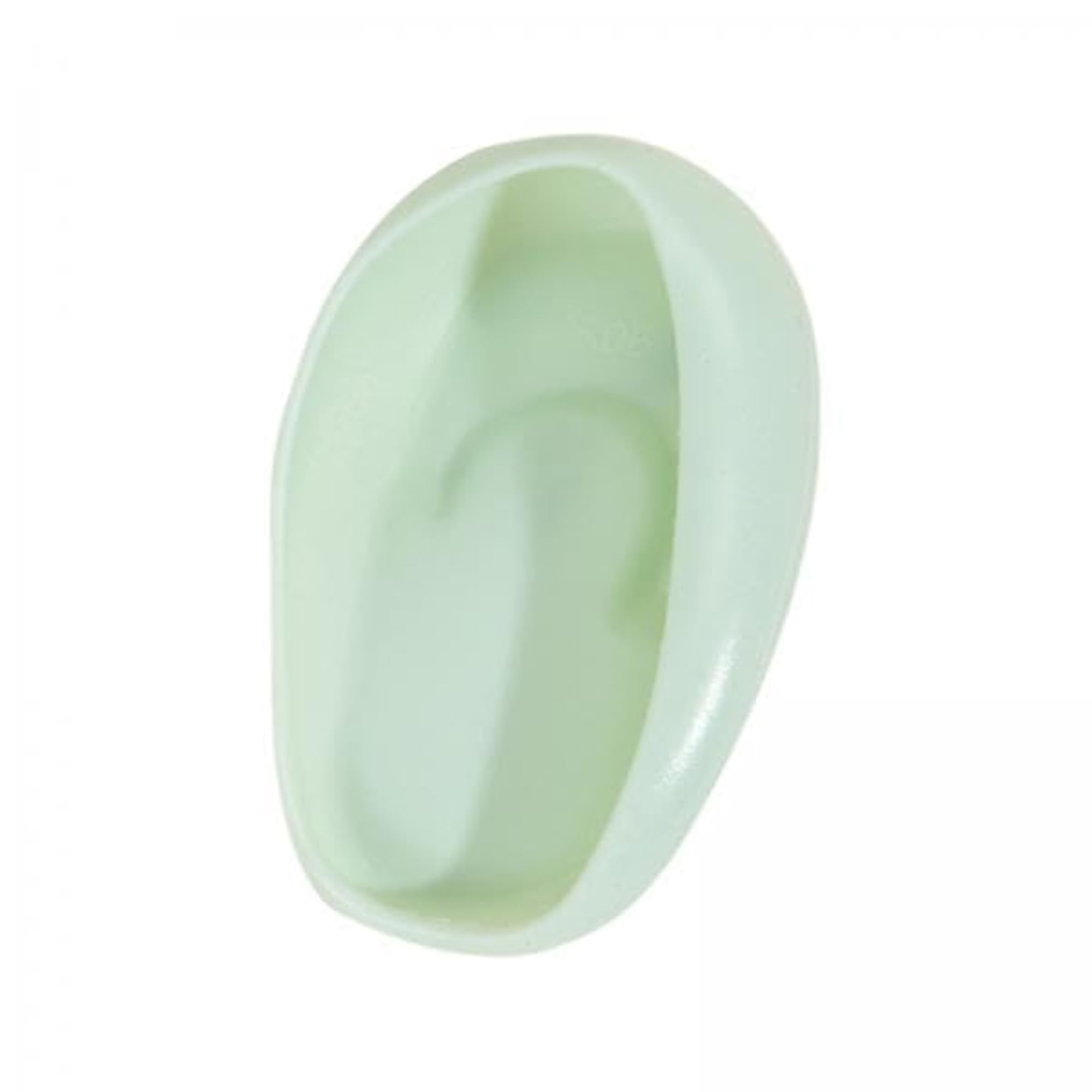 Silicone Ear Cover Protector for Hair Dyeing, Green