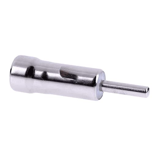 Miniatura 2 de Autozoco Adaptador De Antena Para Coche Iso A Din, Convertidor De Antenas Para Automovil Iso A Din, Conector De Antena Para Coche, Tamaño 4 Cm Largo, Universal, 1 Unidad