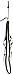 Primos Hunting 69629 Call Lanyard, 3 Call, Black