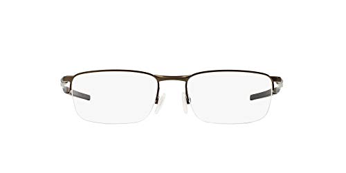 Image of Oakley mens Ox3174 Barrelhouse 0.5 Rectangular Prescription Eyewear Frames