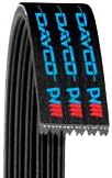 Dayco 5060915 Serpentine Belt , Black