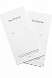 2X Last Will and Testament Forms, Revised Latest Edition - Bundled by GetInStyle Shop
