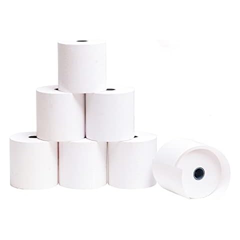 Rollos Papel Térmico 80x80x12 mm Sin Bisphenol-A (8 unidades) Cover