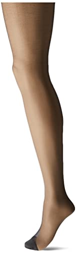 No nonsense Women's Ultra Sheer Regular Pantyhose with Reinforced Toe 3-Pack