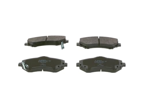 Bosch BP1414 - Plaquettes de Frein Avant pour Voiture - Qualité Bosch - Réduction du Bruit et de la Poussière - Certifié ECE-R90 - Sans Cuivre - Jeu de 4...