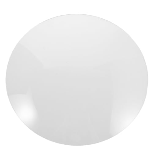 BETOOKY Glass Clock Convex Cover Replacement - 5 Inch Convex Dome Glass - Round Transparent Face Panel - DIY Clock Accessories for Home Decor