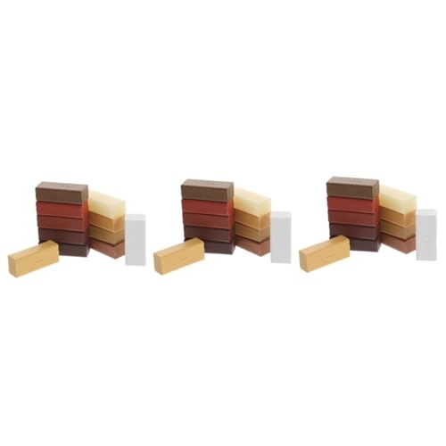 Baluue Cera Reparadora 3 Juegos De Cera Para Reparación De Pisos Removedor De Rayones De Piso De Vinilo Kit De Reparación De Piso Laminado Removedor De Rayones De Piso Laminado Cubierta De Rasguños