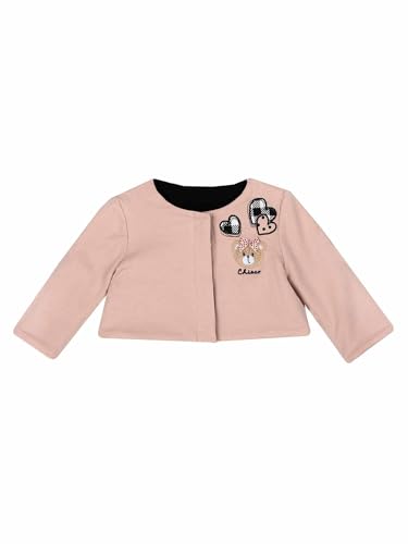 Cardigan Chicco bébé gilet rose pour les sorties d'automne en famille