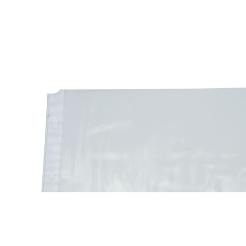 Exacompta 5734E 20er Pack PP-Kunststoff Prospekthüllen Standard. Für DIN A4 Quer transparent glasklar oben offen Klarsichtfolie Plastikhülle Klarsichthülle ideal für Ordner Ringbücher und Hefter