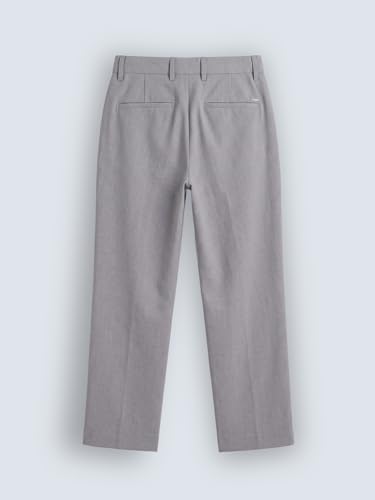 Image of WROGN Men's Trousers | Solid | Straight Fit