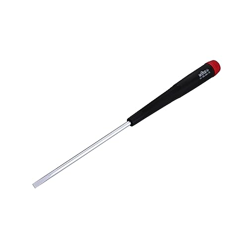 Wiha 26041 Slotted Screwdriver with Precision Handle, 4.0 x 100mm
