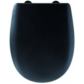 OLFA - Abattants de WC Olfa - Abattant WC Ariane soft black mat - descente manuelle et Déclipsable - Olfa