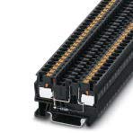 PHOENIX CONTACT PT 4-FSI/F-LED 24 (3208964), 0.2 MM 2-6 MM 2 Cross Section, 10 AMP Nominal, 24 Volt Nominal, 4 MM 2 Rated Cross Section, Flat Fuse, Fuse Modular Terminal Block, NS 35 MOUNTING, Push-