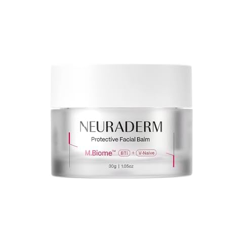 NEURADERM Protective Facial Balm, Rich Cream Ceramide Moisturizer with Hyaluronic Acid and Cica to Protect Skin Barrier and Soothe Irritated Skin Non-Comedogenic (30g, 1.05oz) Cover