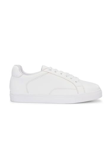 Image of Centrino Women's Casual Sneaker | Casual Colorblock Lace-Up Shoes with Soft Cushion Insole | Lightweight, Comfortable Low-Top Fashion Sneakers for Everyday Wear (7608)