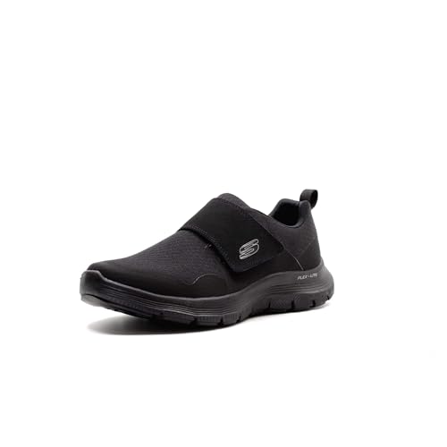 SKECHERS | Deportivas Skechers para hombre 894159-BBK zapatillas para caballero color negro con cierre de velcro