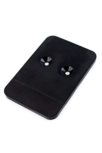 BISOMO Soporte para matrícula de scooter eléctrico, 86 x 57 mm, placa de matrícula, scooter eléctrico, placa de matrícula, placa de matrícula, soporte para matrículas de seguro, scooter, bicicleta