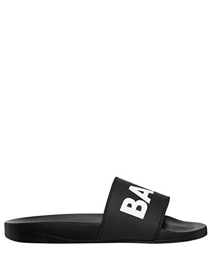 BALR. Men Slides Black 10 US