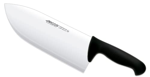 Arcos Butcher Knife 10 Inch Nitrum Stainless Steel and 255 mm Blade, Ergonomic Polypropylene Handle,Series 2900, Features Different Handle Colors to Make it Easier for Each Food Group, Color Black - Image 3