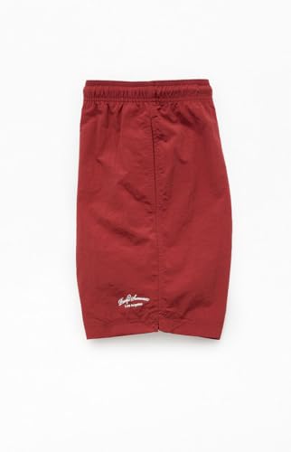 PacSun Men's Brick Red Collegiate 6.5" Swim Trunks3