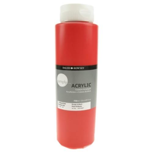 Simply Acrylique 750 ml Rouge vif