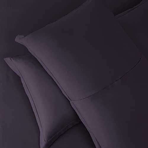Nestl Purple Duvet Cover King Size - Soft King Duvet Cover Set, 3 Piece Double Brushed King Duvet Covers With Button Closure, 1 King Size Duvet Cover 104X90 Inches And 2 Pillow Shams #TOP6