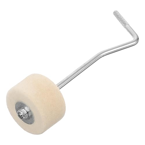 Pedal de Bombo con Cabeza de Fieltro Firme para Batería miniatura 1