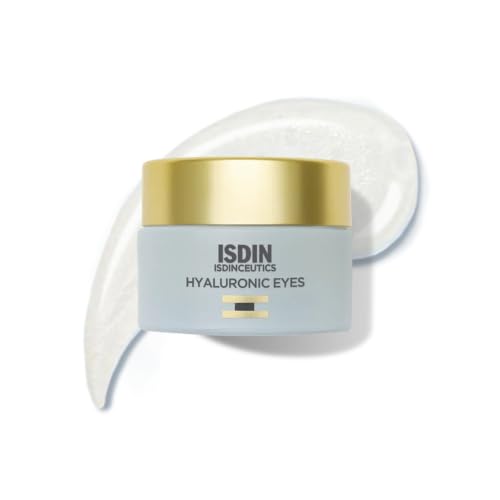 ISDIN Isdinceutics Hyaluronic Eyes (15 g) | Contorno Occhi Idratante con Acido Ialuronico | Aiuta a Prevenire le Linee d'Espressione e a Favorire un Effetto Anti-fatica
