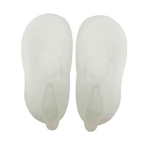 Outanaya Silicone Socks Gel Moisturizing Cracked Foot Socks for Dry Cracked Feet and Heels Size