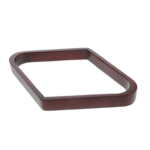 ibasenice Wooden Billiard Pool Ball Racks Triangle Diamond Shape Rack Snooker Ball Holder Pool Table Accessories Elegant Wood Construction