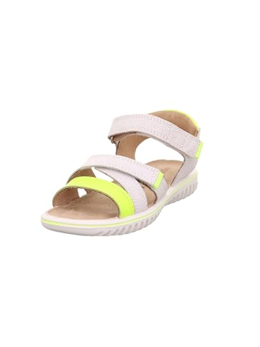 Superfit Sparkle 1-009014 Sandale, WEIß/GELB 1000, 29 EU