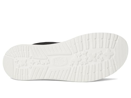 HEYDUDE Wally Craft Linen Black/Walnut Size 13, Men’s Shoes, Men's Slip-on Loafers, Comfortable & Light-Weight3