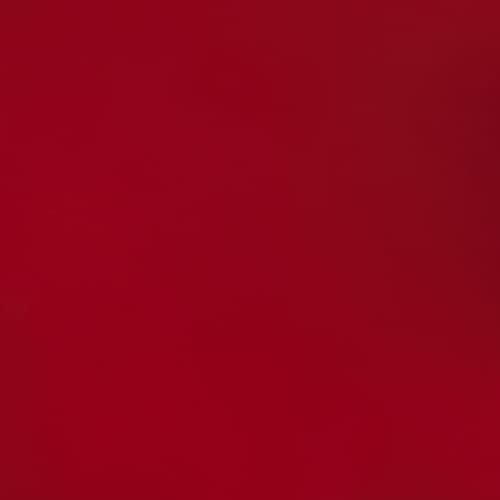 Amazon Brand - Solimo Iron Bar Stool, Red BR_BS2-Red | 44D x 36W x 99H cms