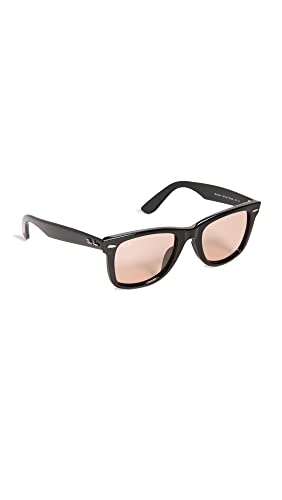 Image of Ray-Ban Rb2140f Original Wayfarer Low Bridge Fit Square Sunglasses for Men for Women
