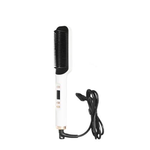Plancha de cabello multifuncional blanca LFBHNMM miniatura 1
