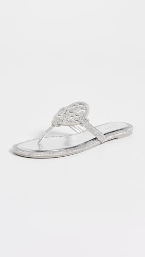 Image of Tory Burch Women's Miller Knotted Pave Sandals
