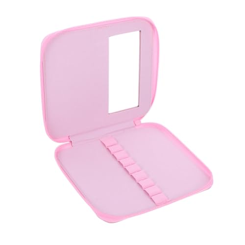 HOMSFOU Crochet Hook Storage Bag Holder for Travel Portable Organizer Case for Crocheting Tools