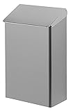 ALLCARE 13052 Dutch Bins AC WB 7 E Abfallbehälter Rostfreier Stahl, 7 L