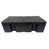 Eagle Float Dock Floats, Dock Flotation, EPS Foam-Filled, Extra Strong Virgin HDPE Shell, Waterproof and UV Resistant, 15-Year Manufacturer Warranty, Floating Dock (2'x4'x14-460 lbs.)