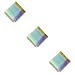Alasum 3pcs RGB Cube Optical Cube Glass Cube Prism Prism Optical Alignment Cube Optical Prism Cube Dispersion Prism Dichroic Cube Photo Photography Prism Collimation Ornaments
