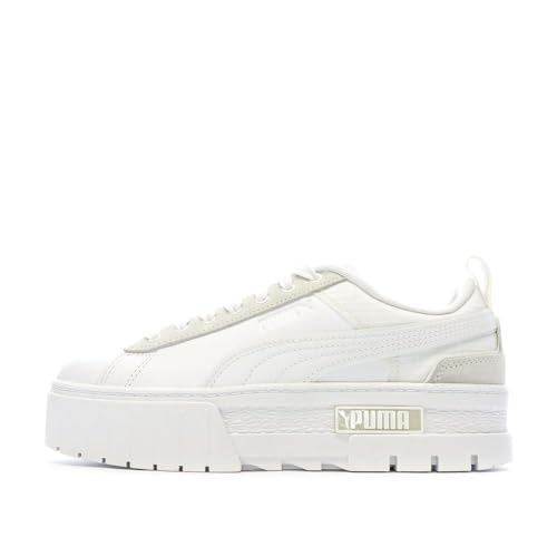 Puma Mayze Tech - Zapatillas blancas para mujer, blanco, 36 EU